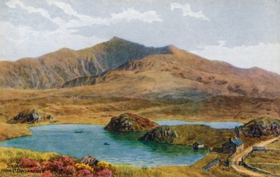 Snowdon depuis Ln. Dwyarchen - Alfred Robert Quinton